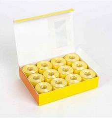 Deco-Bob 80wt Pre-Wound Bobbin - DBLM-118 Soft Yellow