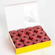 Deco-Bob 80wt Pre-Wound Bobbin - DBLM-202 Red