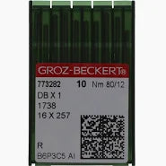 Needles, No 12 Standard Sharp (20-pack) Groz-Beckert