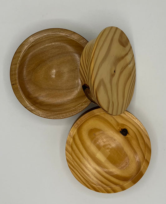 Handmade Wooden Magnet pin holder