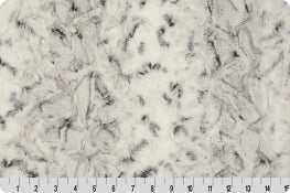 Luxe Cuddle® Snowy Owl Alloy 60" per .5 yard