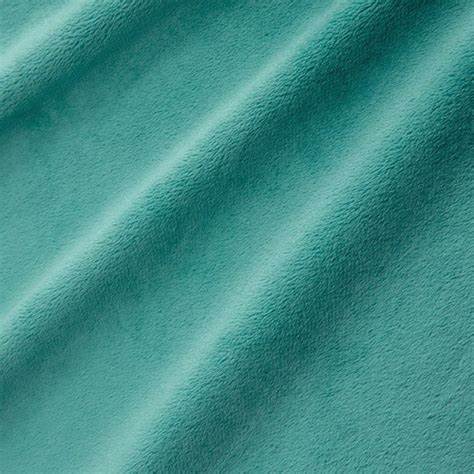 Teal Cuddle 90" 1 yd Remnant