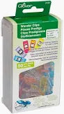 Clover Wonder Clips Box 50 count assorted colors