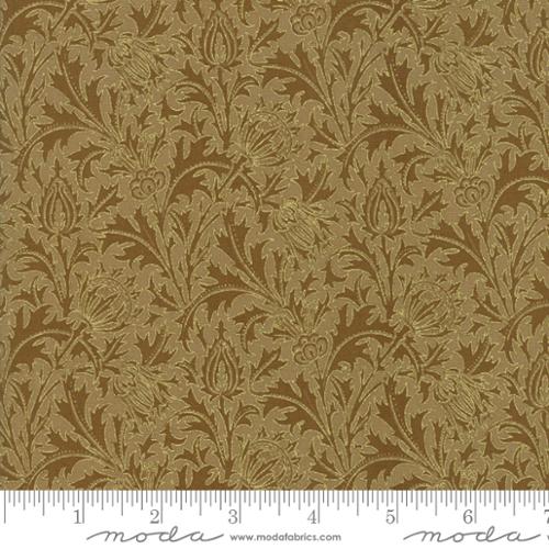 108" P11144 C22M 108" Morris Holiday Metallic Gold 3 yards inv