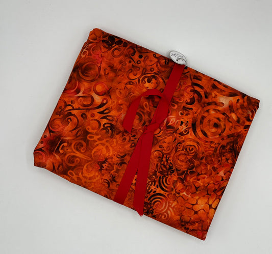 108" Effervescence Orange/Red Ombre 2.75 yards P28306 COR inv 23