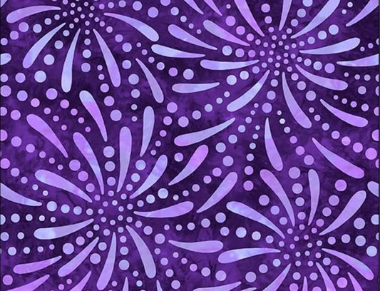 108" Wilmington Fireworks Purple Color 3 yards