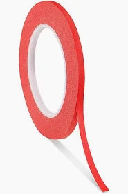 Ruler tape red 1/4"